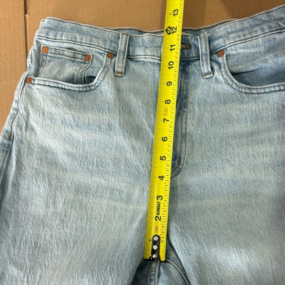 Madewell The High-Rise Slim Crop Boyjean in Dumas Wash: Ripped Edition MC556 W29 - Picture 12 of 14